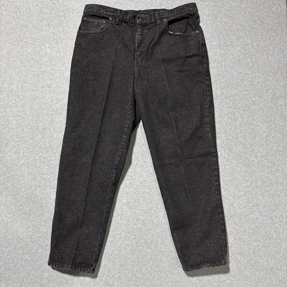 Pierre Cardin Mens Regular Fit Straight Jeans W38 L30 Black Cotton (2017)